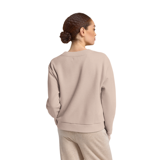 Women's Merino Blend Sweatshirt - Mushroom