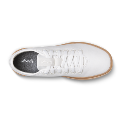 Women's Canvas Piper - Blizzard (Bark Brown Sole)