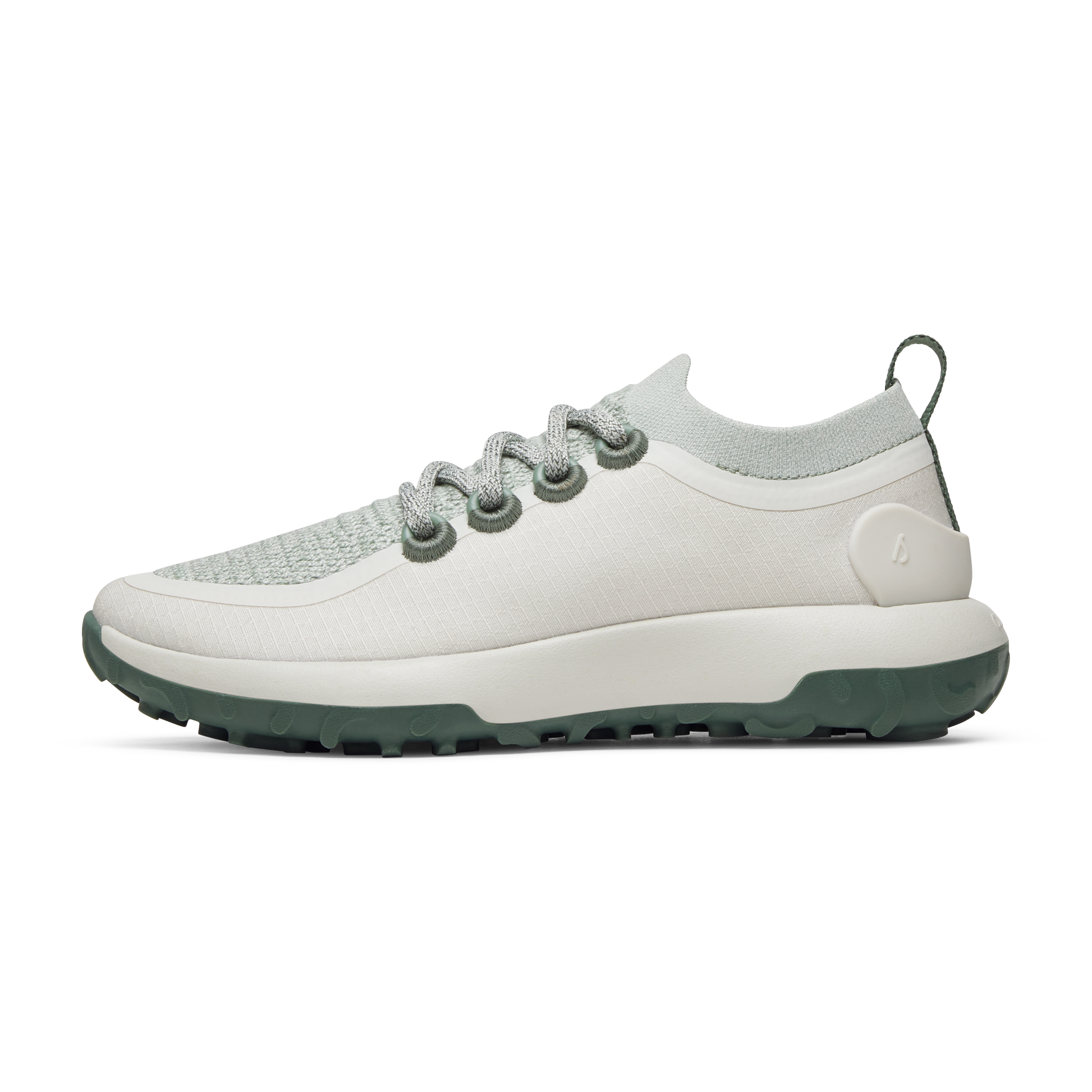 Women's Trail Runners - Parchment/Seagrass (Parchment Sole)