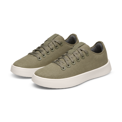 Men's Canvas Cruiser - Burnt Olive (Natural White Sole)